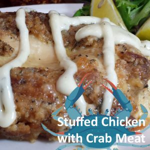 Stuffed Chicken with Crab Meat